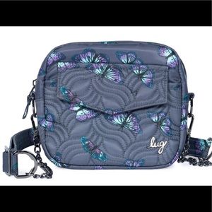 NWT Lug Swing Crossbody / Belt Bag in Butterfly Gray